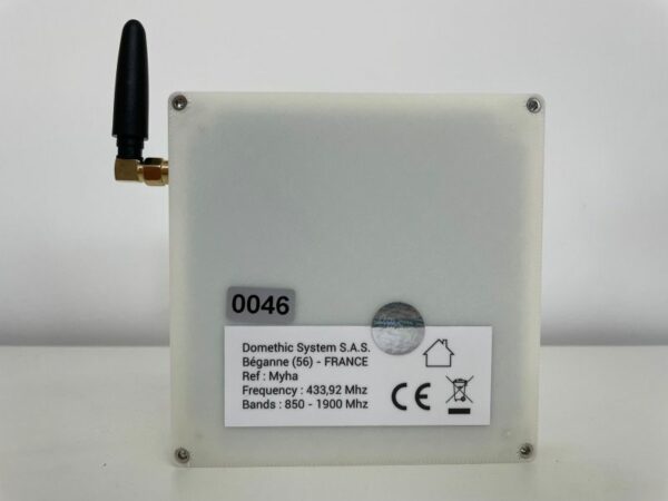 Associez à des composants ou des modules DiO, la centrale domotique Myha vous permet de contrôler votre maison sans wifi