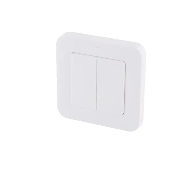 Interrupteur sans fil double compatible centrale domotique myha
