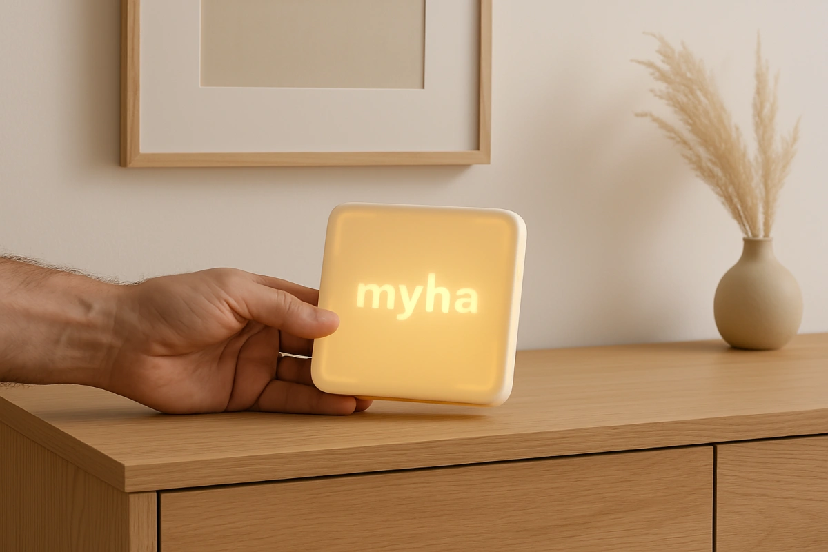 Maison connectée avec myha, la centrale domotique bretonne et brevetée