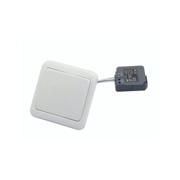 Micro module interrupteur sans fil compatible centrale domotique myha, autre vue